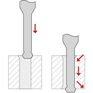 Reverse deburring tool deals